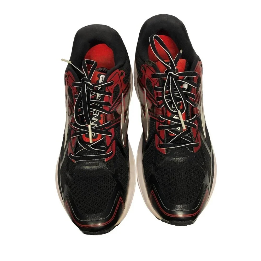 Brooks Ravenna 7 R7 Black Red Orange Men s Running Training‎ Shoes SZ 8